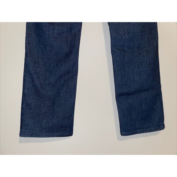 J Brand Blue "Sevent-Eighths" "Eclipse" Dark Wash Jeans, Size 30 - Picture 9 of 9